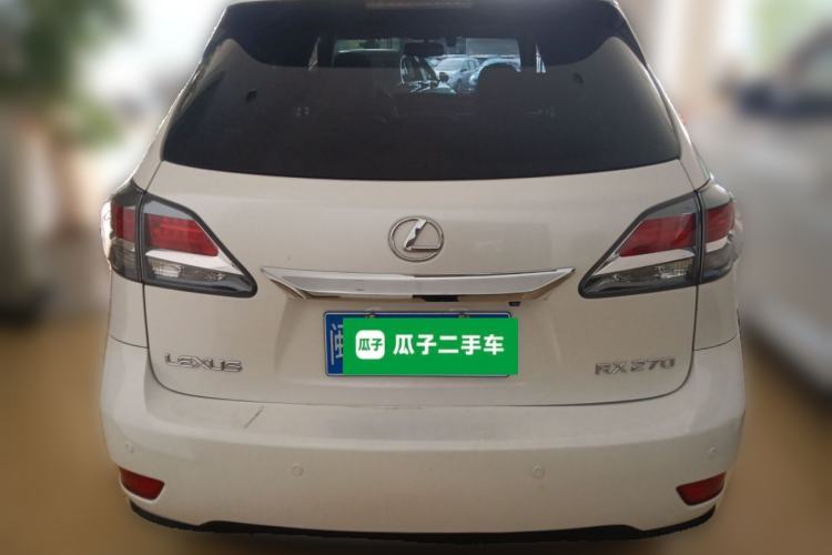 Used Lexus RX Classic 2013 270 Elegant Edition Rear