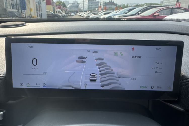 Used Geely Galaxy A7 2025 Model EM-i 70km Launch Edition Instrument Cluster