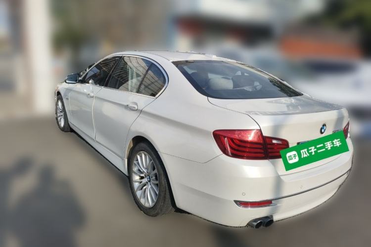 Used BMW 5 Series 2014 525Li Luxury Design Package Rear Left 45 Deg