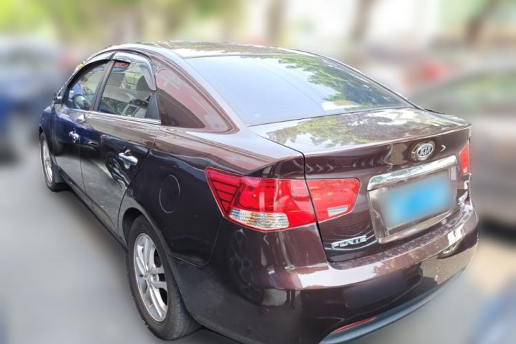 Used Kia Forte 2011 1.6L AT Premium Rear Left 45 Deg