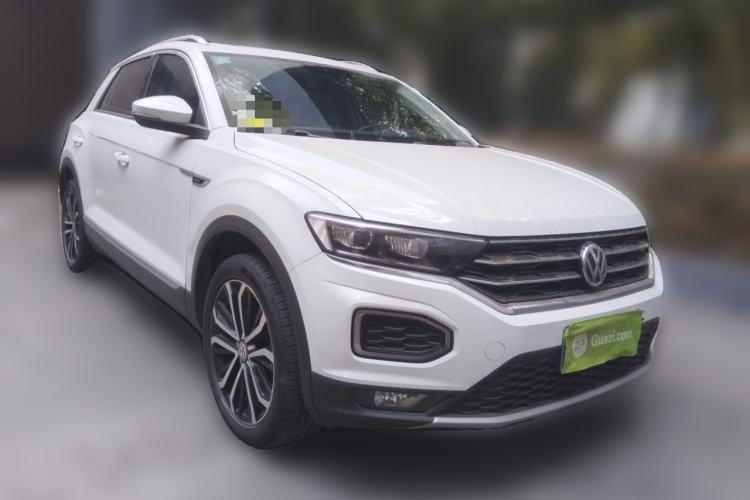 Used Volkswagen T-ROC 2020 280TSI DSG Two-Wheel Drive Comfort Version Front Right 45 Deg