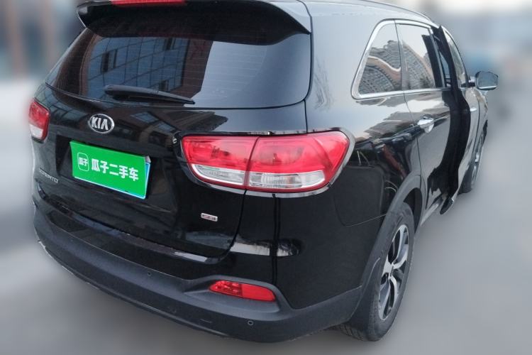 Used Kia Sorento 2016 Sorento L 2.4L Gasoline 4WD Custom Edition 5 Seats China V Emission Standard Rear Right 45 Deg