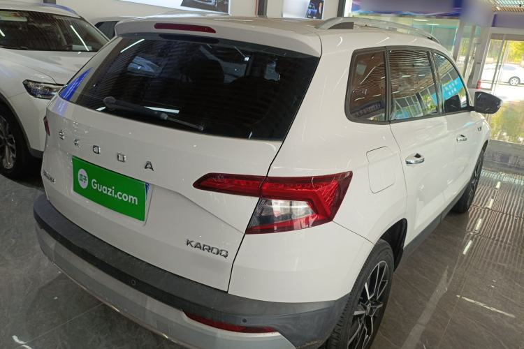 Used Skoda Karoq 2020 TSI280 Smart Drive Technology Edition China VI Rear Right 45 Deg