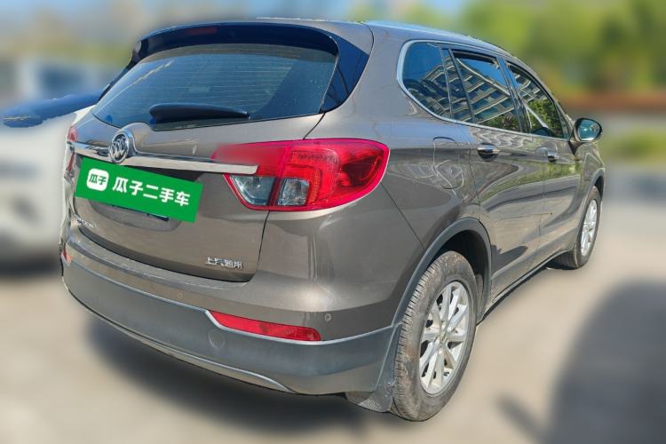 Used Buick Envision 2017 20T Two-Wheel Drive Luxury Model Rear Right 45 Deg