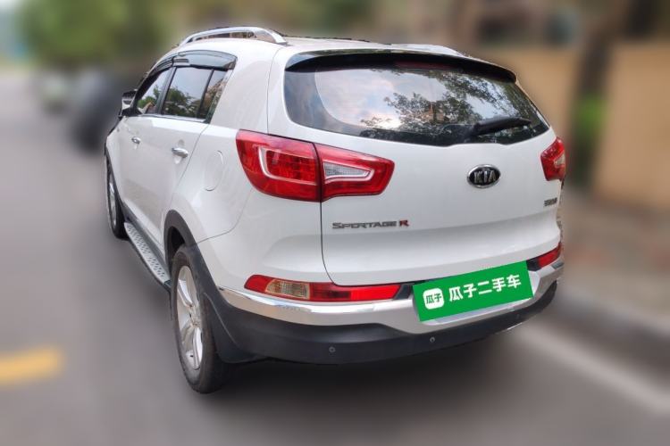 Used Kia Sportage R 2014 2.0L Automatic Two-Wheel Drive GLS Trim Rear Left 45 Deg