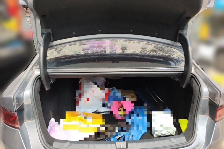 Used BYD Qin PLUS 2021 EV 500KM Luxury Model Trunk