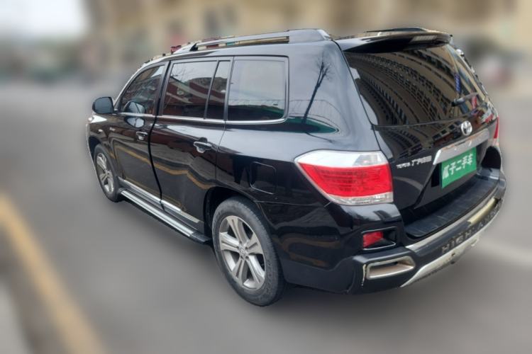 Used Toyota Highlander 2012 2.7L Two-Wheel Drive 7-Seater Luxury Edition Rear Left 45 Deg