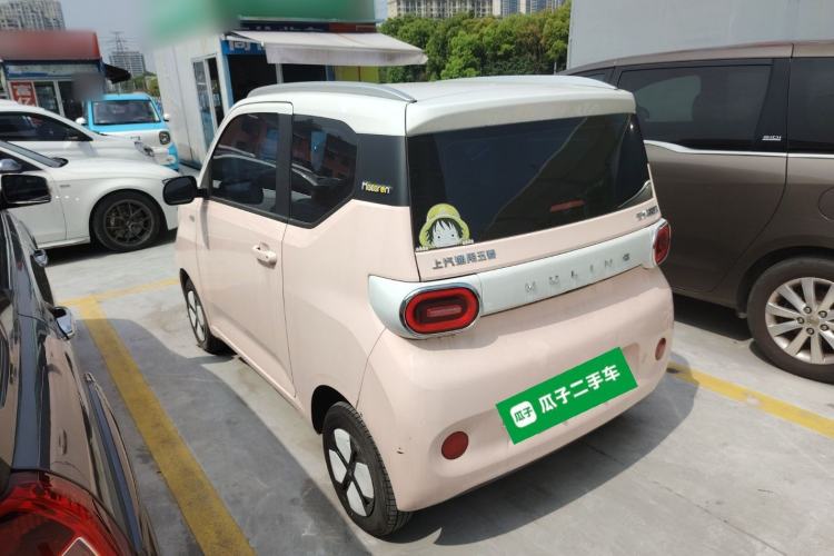 Used Wuling Hongguang MINIEV 2024 3rd Generation 215km Advanced Version Rear Left 45 Deg