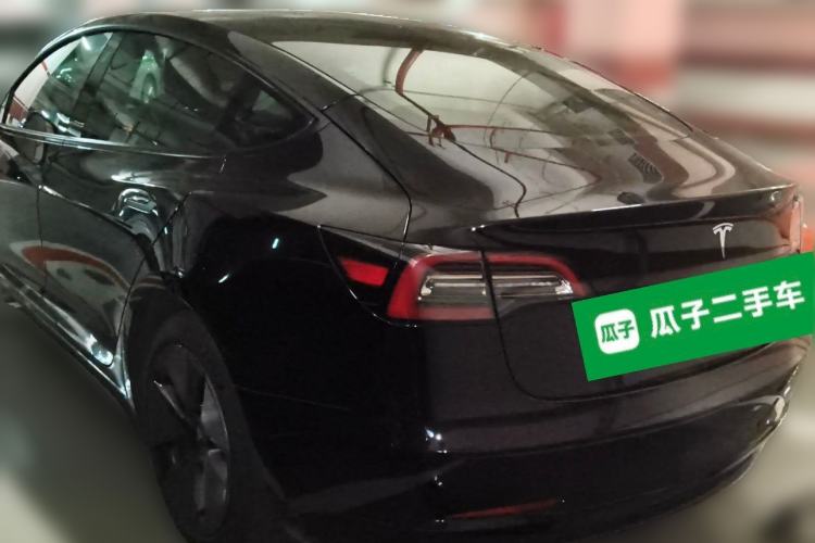 Used Tesla Model 3 2022 Rear-Wheel-Drive Version Rear Left 45 Deg