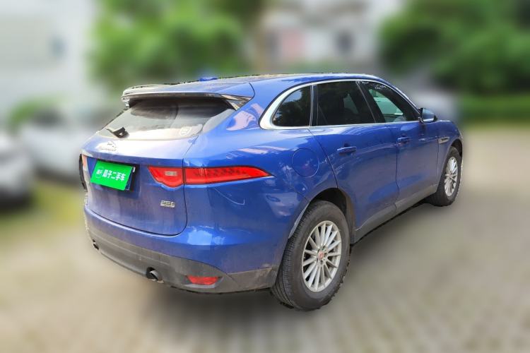 Used Jaguar F-PACE 2019 2.0T Four-Wheel Drive Urban Luxury Edition Rear Right 45 Deg