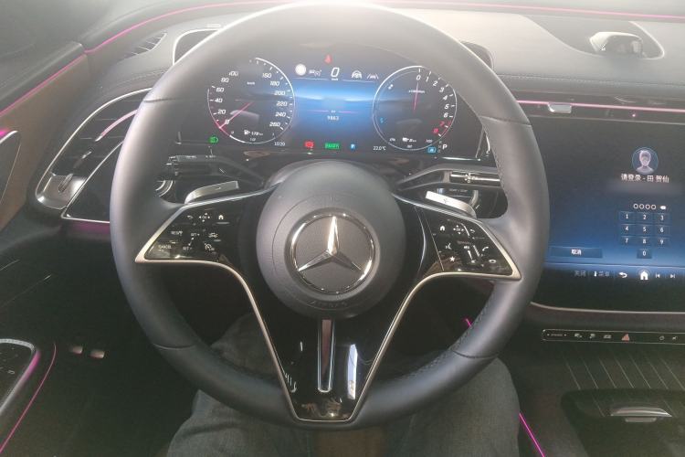 Used Mercedes-Benz E-Class New Energy 2024 E 350 e L Plug-in Hybrid Sedan Steering Wheel