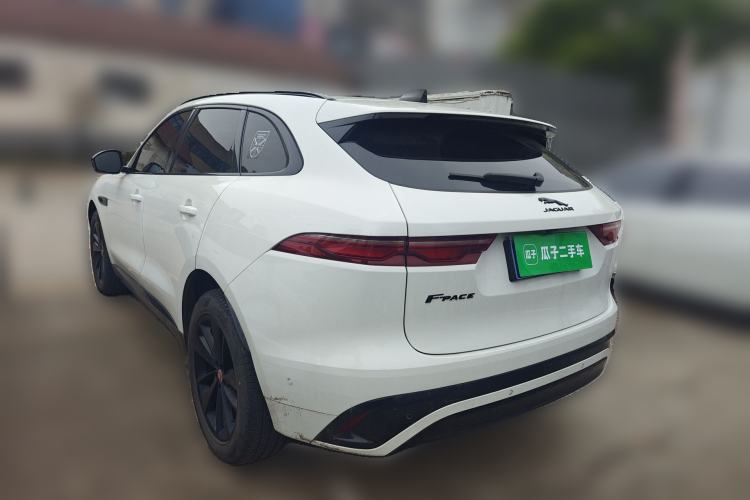 Used Jaguar F-PACE 2023 P250 R-Dynamic BLACK Rear Left 45 Deg