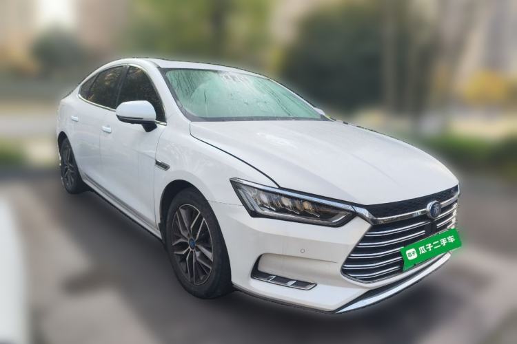 Used BYD Qin Pro New Energy 2018 DM 1.5TI Automatic Smart Connect Elite Model Front Right 45 Deg