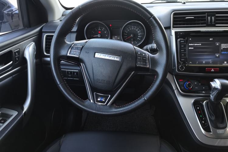 Used Haval H6 2017 Blue Label Sport Edition 1.5T Automatic Two-Wheel Drive Luxury Model Steering Wheel