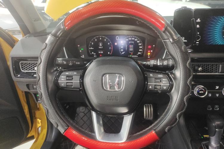Used Honda Integra 2023 HATCHBACK 240TURBO CVT Phantom Night Deluxe Edition Steering Wheel