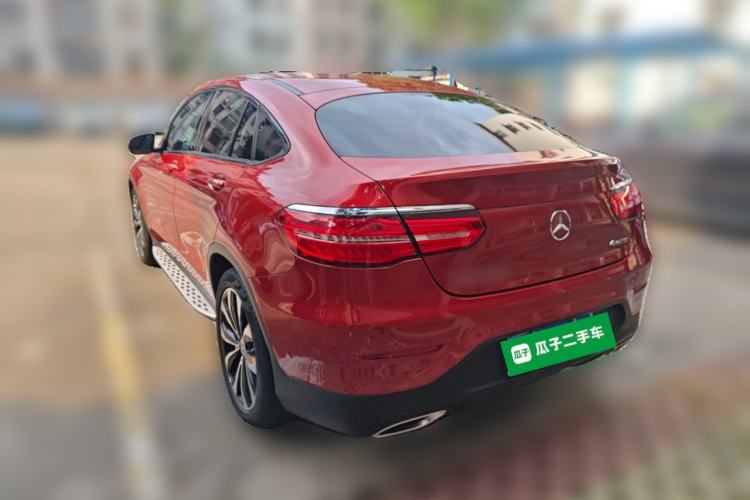 Used Mercedes-Benz GLC Coupe 2017 GLC 260 4MATIC Coupe SUV Rear Left 45 Deg