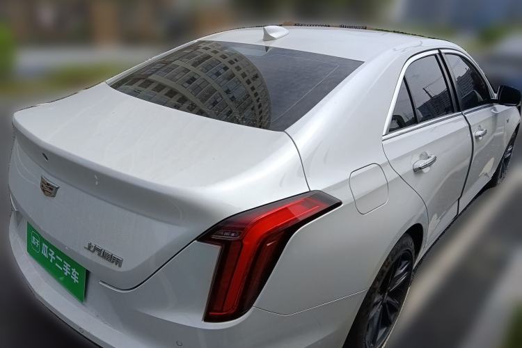 Used Cadillac CT4 2023 25T Luxury Model Rear Right 45 Deg