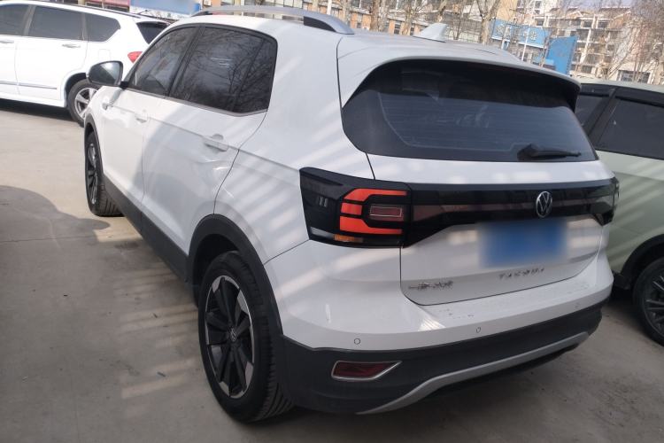 Used Volkswagen Tacqua 2021 1.5L Automatic Yue Zhi Lian Edition Rear Left 45 Deg