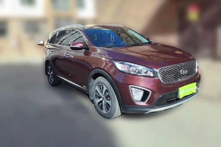 Used Kia Sorento 2015 Sorento L 2.4L Gasoline 4WD Elite Edition 5 Seats China V Emission Standard Front Right 45 Deg