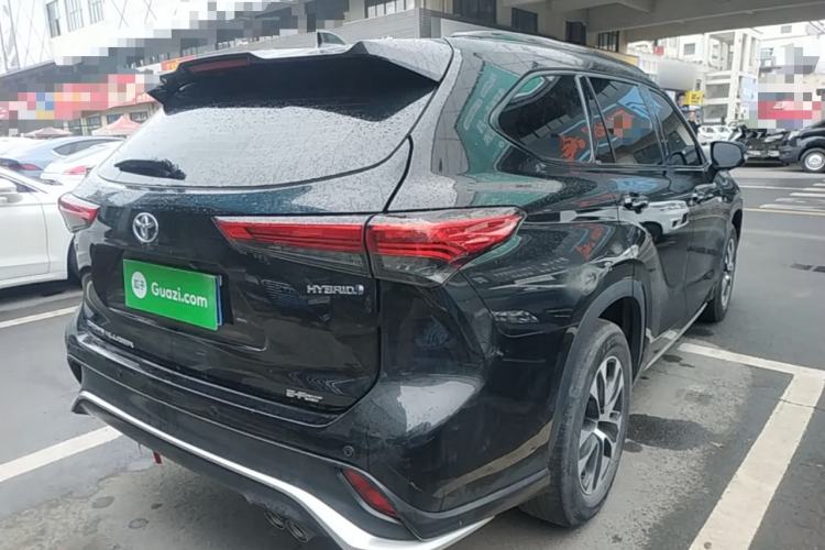 Used Toyota Crown Kluger 2021 2.5L HEV Four-Wheel Drive Elite Edition Rear Right 45 Deg