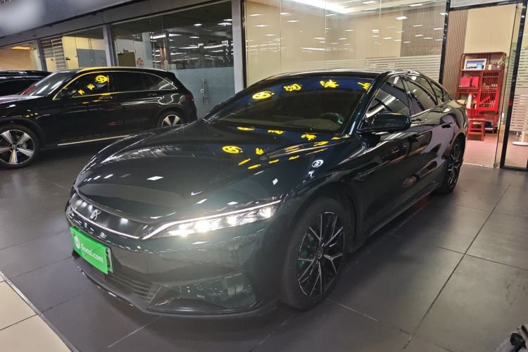 Used BYD Han 2022 EV 610 km All-Wheel-Drive Qianshan Cui Limited Edition
