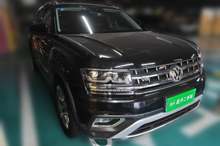 Used Volkswagen Teramont 2020 Revised Version 380TSI Four-Wheel Drive Flagship Edition Front Right 45 Deg