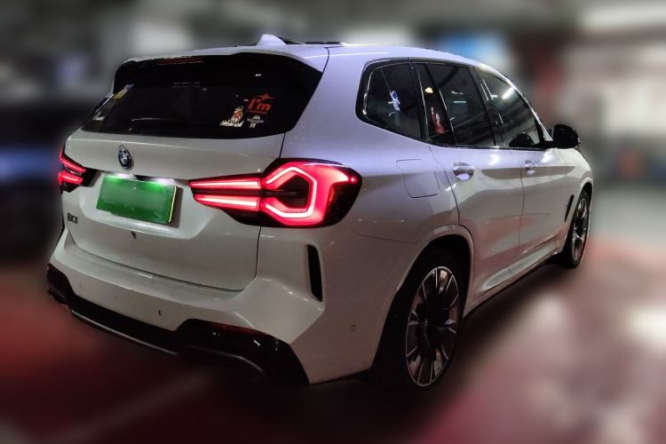 Used BMW iX3 2022 Updated Leading Type Rear Right 45 Deg