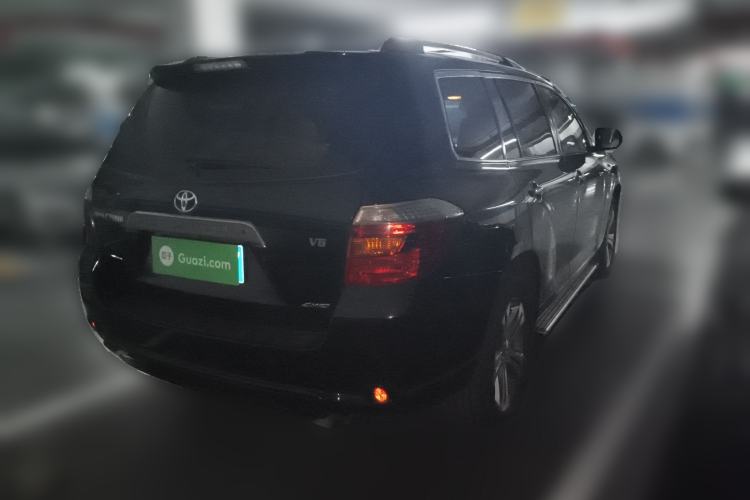 Used Toyota Highlander 2009 3.5L 4x4 7-Seater Luxury Edition with Navigation Rear Right 45 Deg