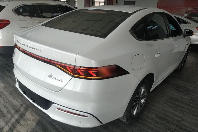 Used BYD Qin PLUS 2024 HONOR Edition DM-i 55KM Leading Model Rear Right 45 Deg