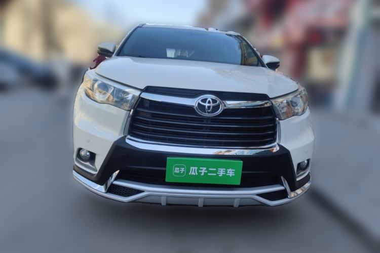 Used Toyota Highlander 2017 2.0T Four-Wheel Drive Luxury Edition 7 Seats Front