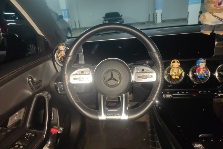 Used Mercedes-Benz A-Class 2019 A 200 L Sport Sedan First Edition Special Edition Steering Wheel