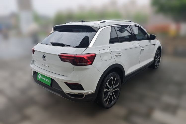 Used Volkswagen T-ROC 2020 280TSI DSG Two-Wheel Drive Comfort Version Rear Right 45 Deg