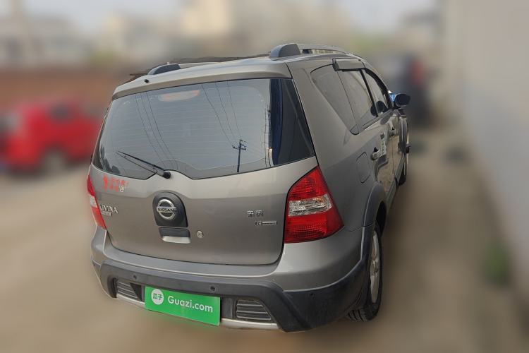 Used Nissan Livina 2010 JINRUI Edition 1.6L Automatic Standard Model Rear Right 45 Deg