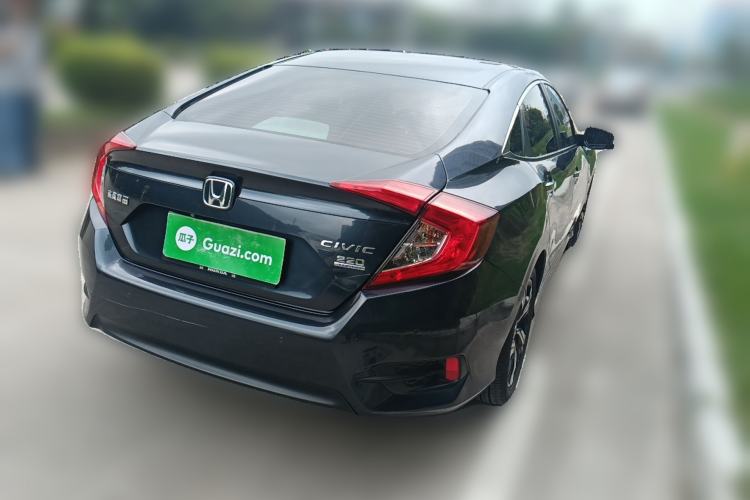 Used Honda Civic 2016 220TURBO CVT Prestige Edition Rear Right 45 Deg