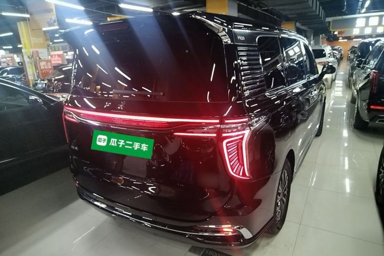 Used Hongqi HQ9 PHEV 2024 2.0T Four-Wheel Drive Business Edition Rear Right 45 Deg