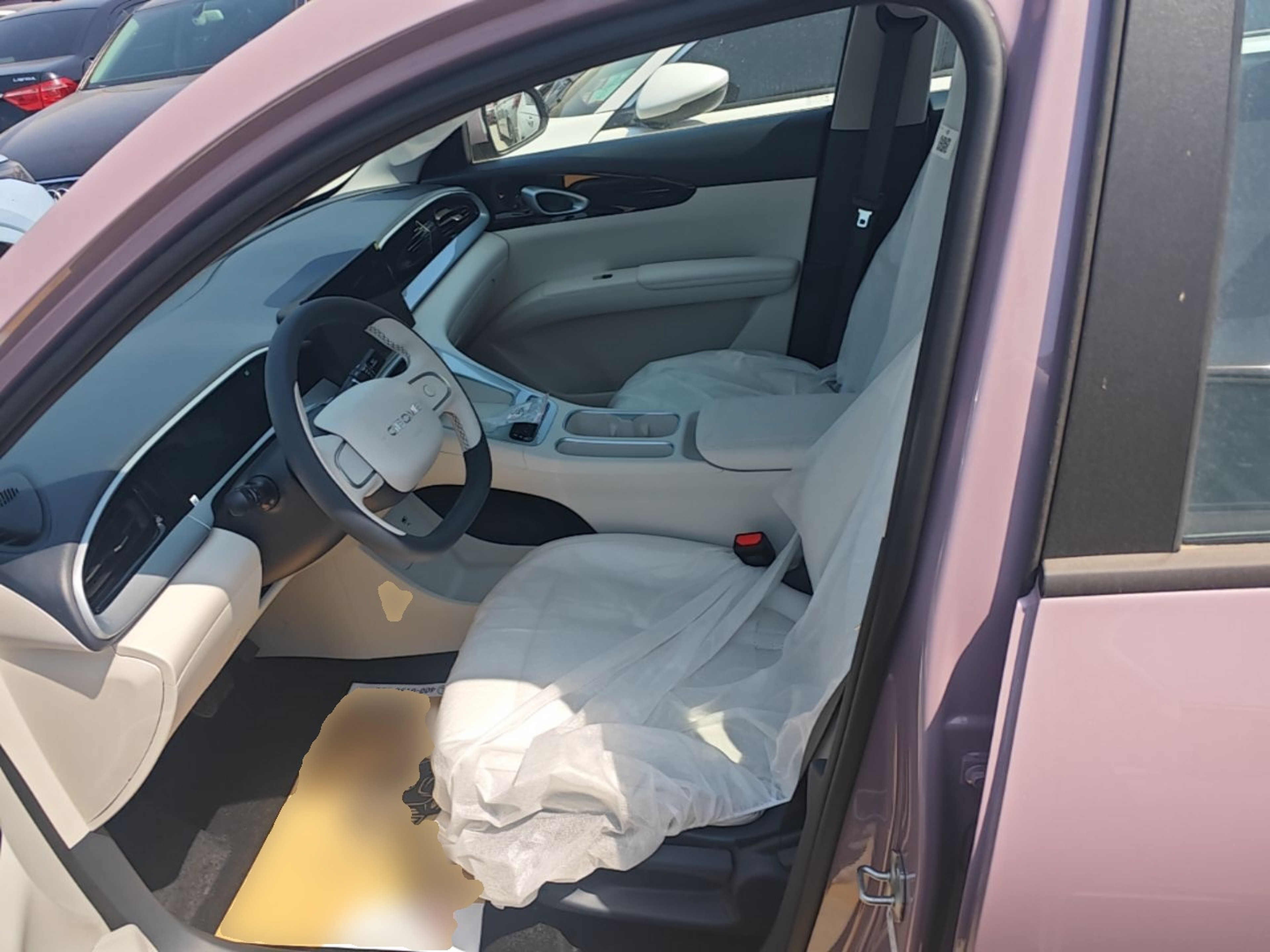 Avant de la voiture