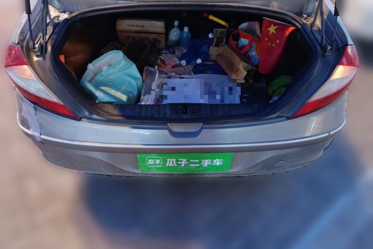 Used Chery A3 2010 Sedan 1.6L Manual Entry-Level Model Trunk