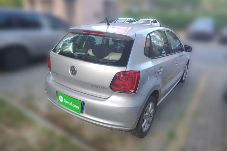 Used Volkswagen Polo 2013 1.6L Automatic Comfort Edition Rear Right 45 Deg
