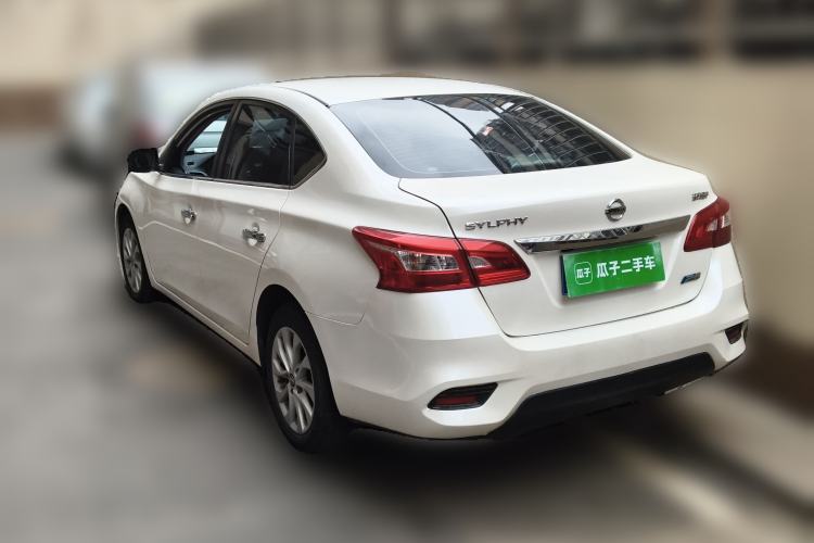 Used Nissan Sylphy 2019 1.6XV CVT Smart Connect Luxury Edition China VI Standard Rear Left 45 Deg