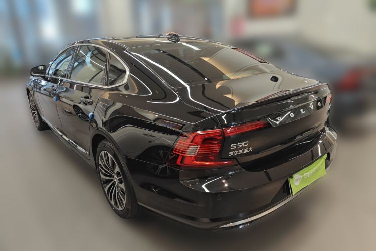 Used Volvo S90 New Energy 2025 Plug-in Hybrid Four-Wheel Drive Long-Range Zhiyi Luxury Edition Rear Left 45 Deg