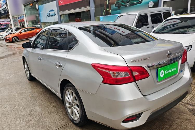 Used Nissan Sylphy 2019 1.6XV CVT Smart Connect Luxury Edition China VI Standard Rear Left 45 Deg
