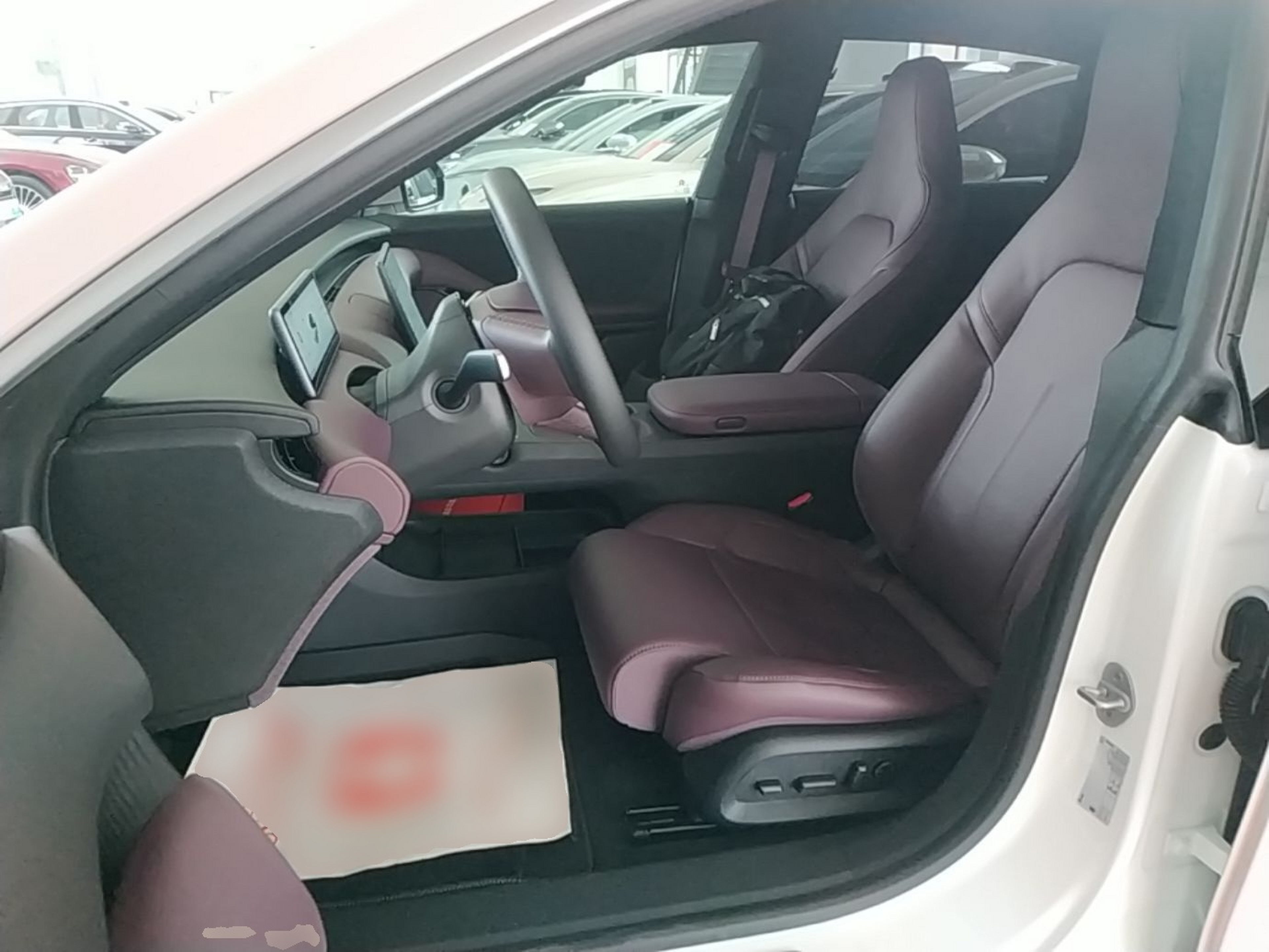 Avant de la voiture