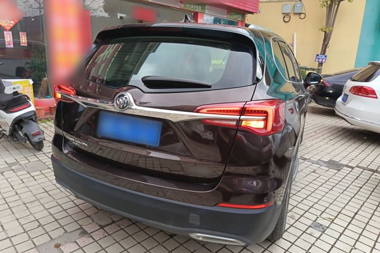 Used Buick Envision 2020 20T Two-Wheel Drive Elite Version Rear Right 45 Deg