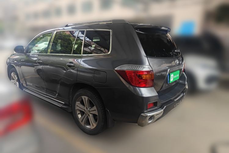 Used Toyota Highlander 2009 2.7L Two-Wheel Drive 7-Seater Luxury Edition Rear Left 45 Deg