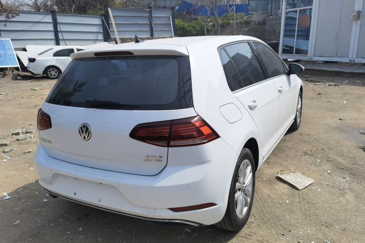 Used Volkswagen Golf 2019 280TSI DSG Comfort Version China VI Standard Rear Right 45 Deg