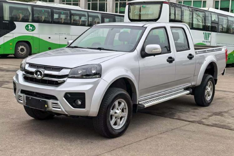 Used Great Wall Wingle 5 2021 2.0T Diesel Two-Wheel Drive Elite Version with Flat Bed Cargo Box China VI Emission Standard GW4D20M