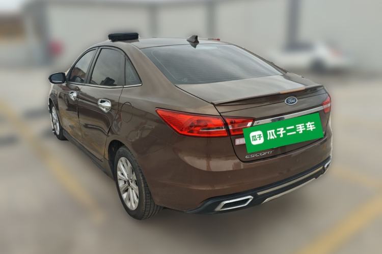 Used Ford Escort 2017 Happiness Edition 1.5L Automatic Fashion Version Rear Left 45 Deg