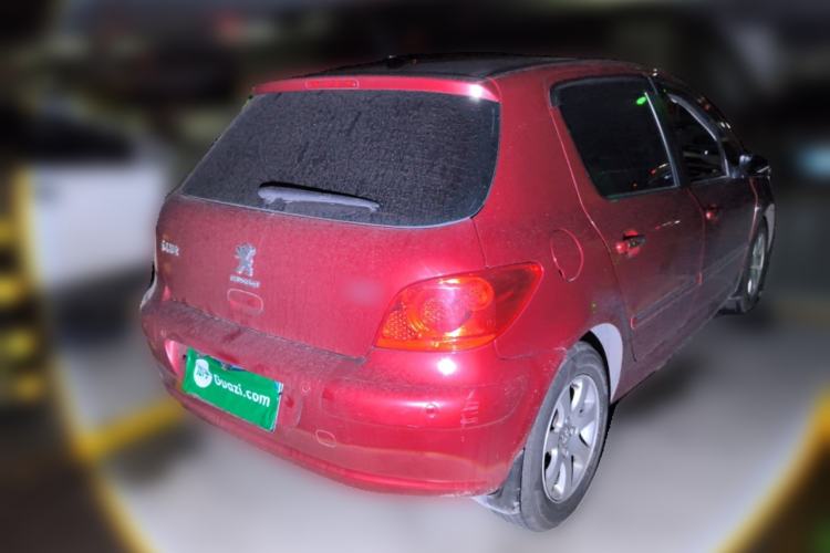 Used Peugeot 307 2010 Hatchback 1.6L Automatic Comfort Edition Rear Right 45 Deg