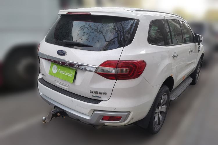 Used Ford Everest 2017 2.0T Gasoline Automatic 4x4 Flagship Edition 7 Seats Rear Right 45 Deg