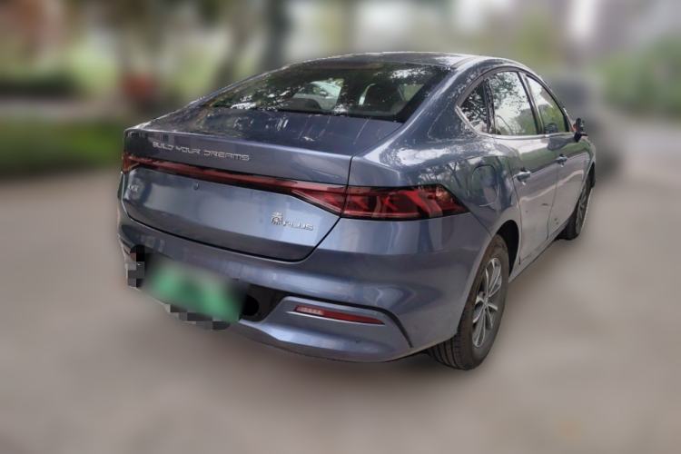 Used BYD Qin PLUS 2024 HONOR Edition DM-i 55KM Leading Model Rear Right 45 Deg